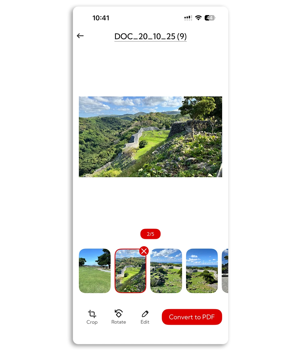 PDF 扫描 转发时免费