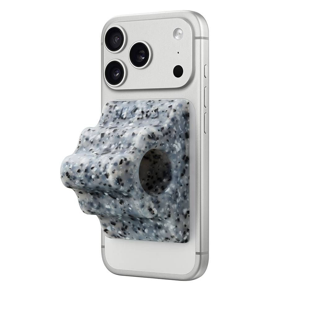 握手机不用再出力了,Apple 携手 Hikawa 推出 iPhone 辅助握把配件 Hikawa Phone Grip&Stand -